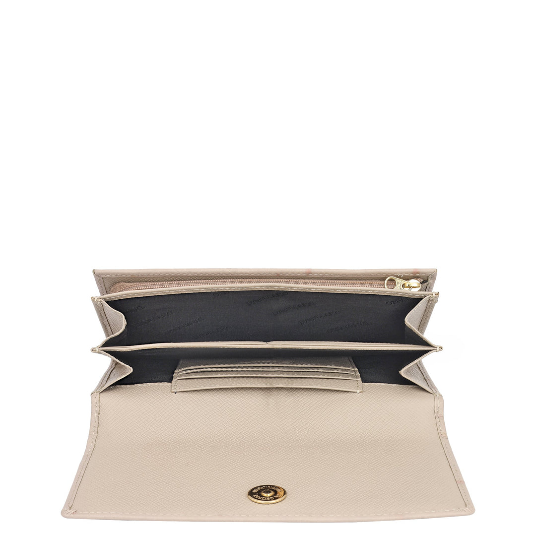Flap Over Continental Wallet