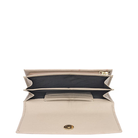 Flap Over Continental Wallet