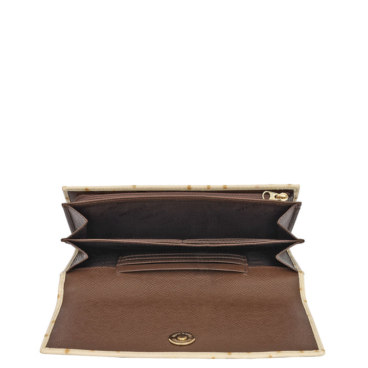 Flap Over Continental Wallet