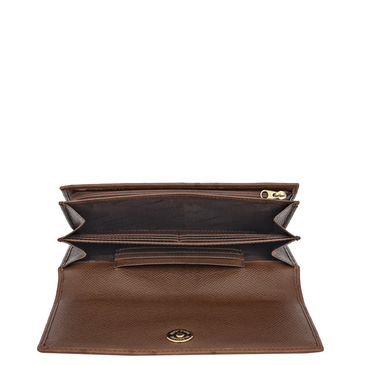 Flap Over Continental Wallet