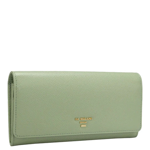 Franzy Leather Ladies Wallet - Mint