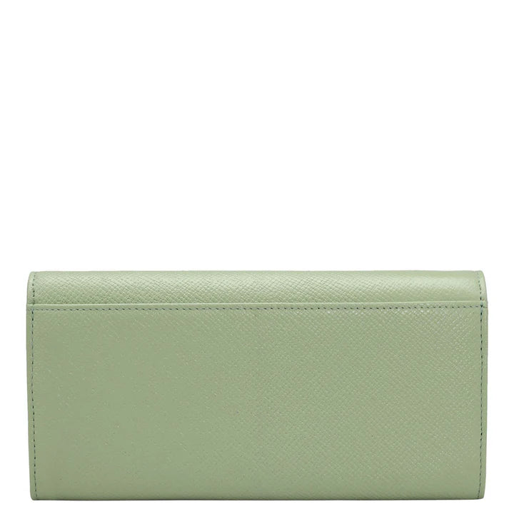 Franzy Leather Ladies Wallet - Mint