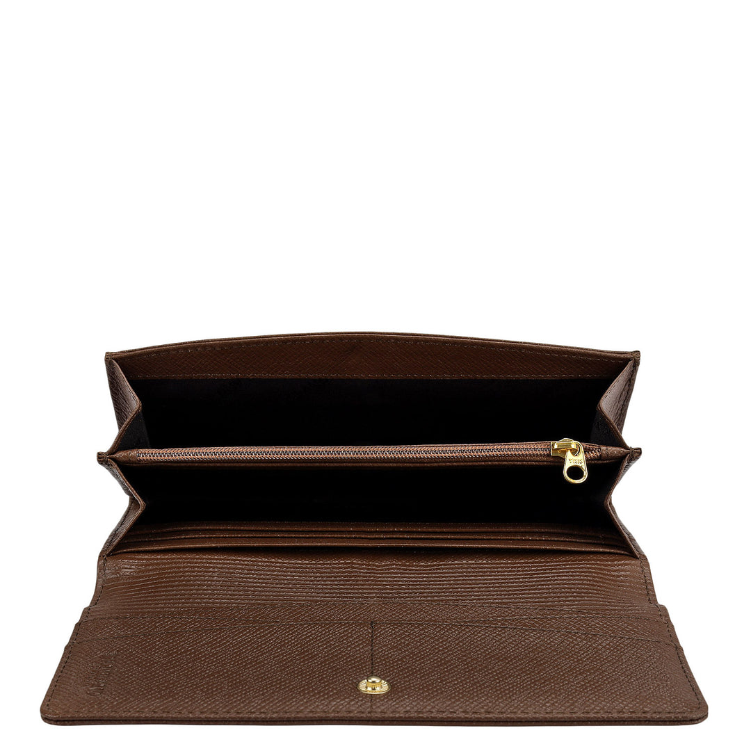 Franzy Leather Ladies Wallet - Date