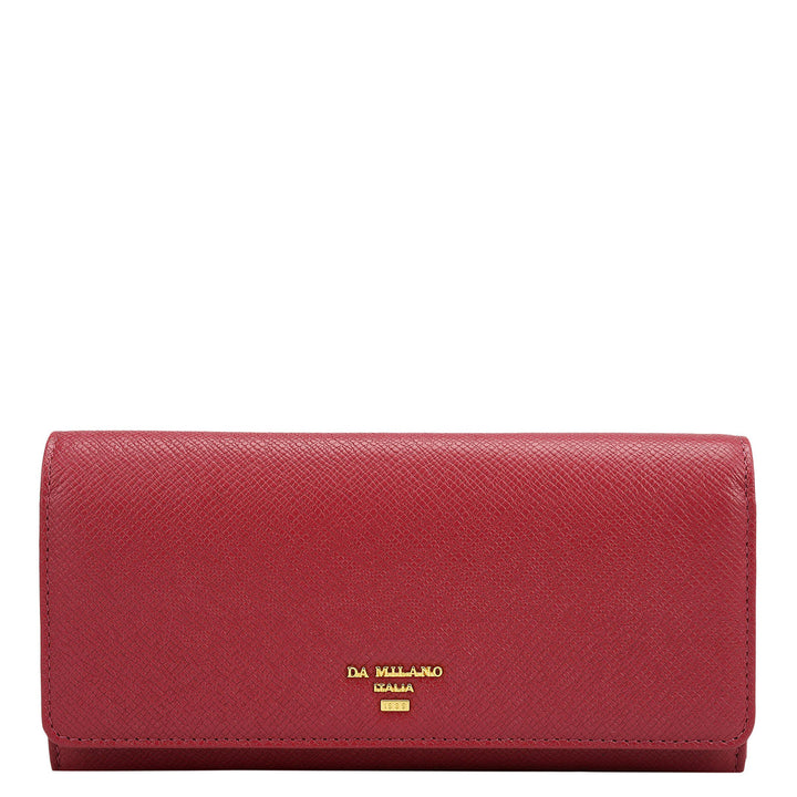 Franzy Leather Ladies Wallet - Plumberry