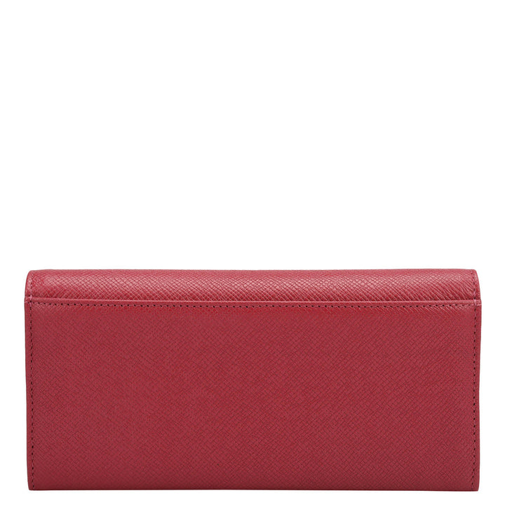 Franzy Leather Ladies Wallet - Plumberry