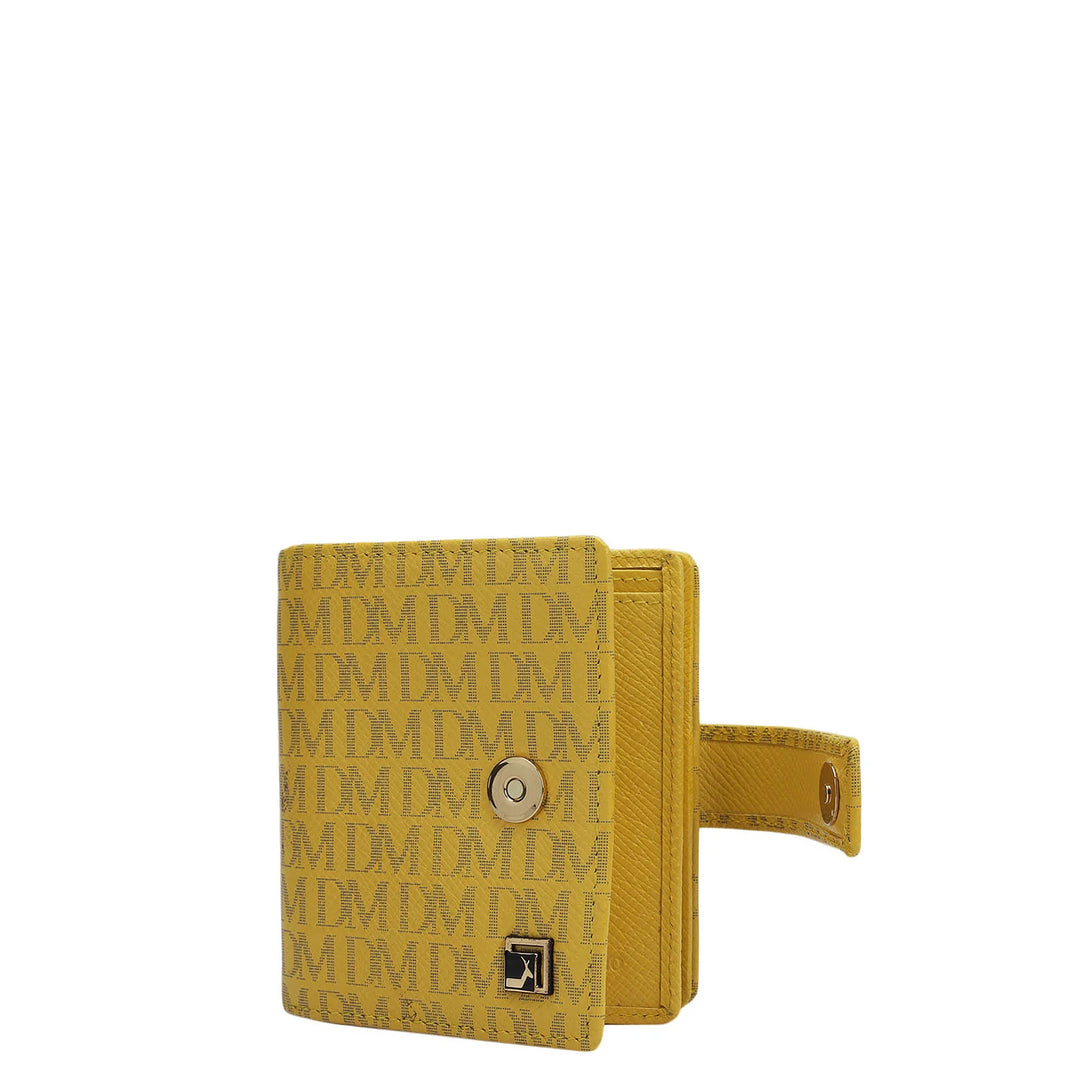 Monogram Leather Ladies Wallet - Minion