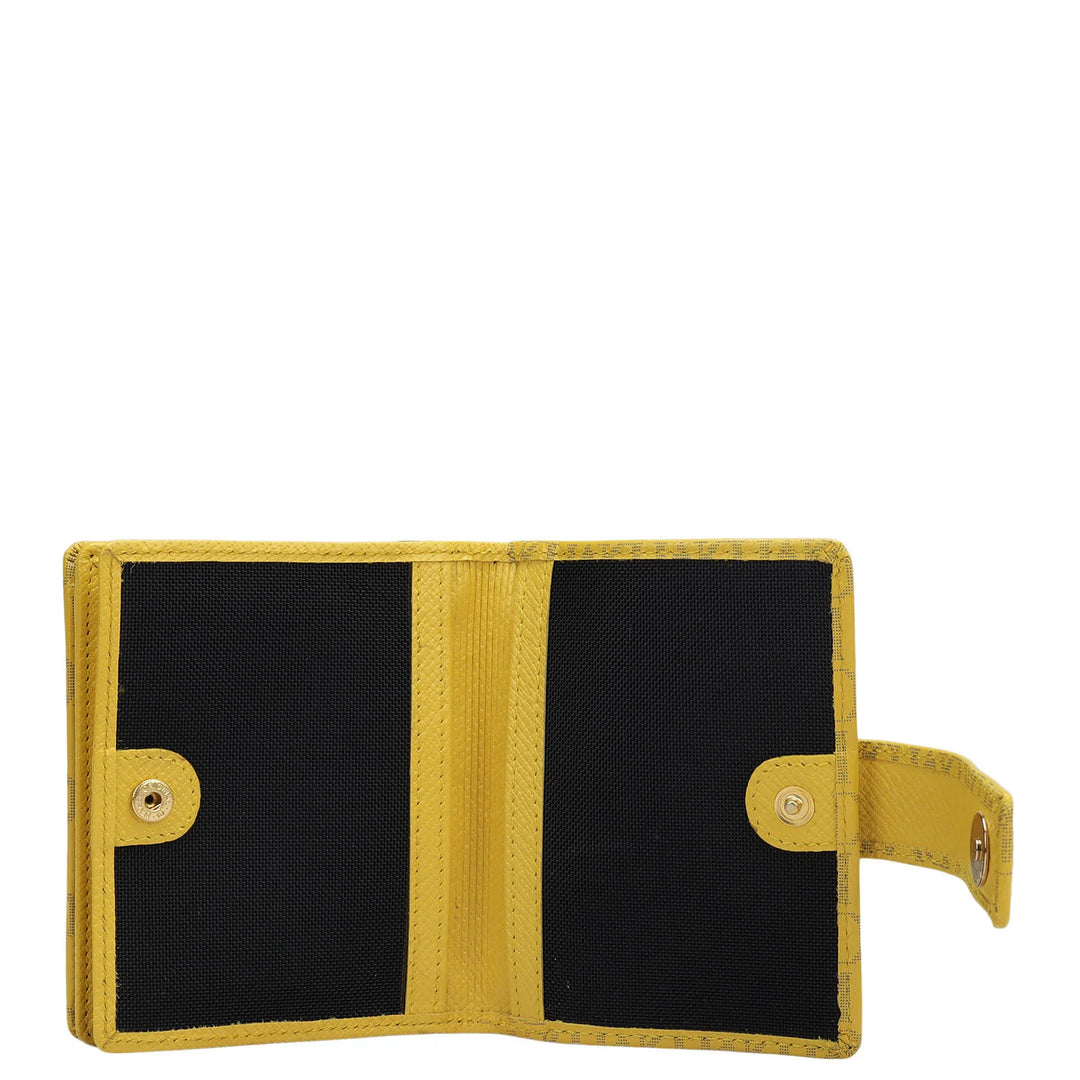 Monogram Leather Ladies Wallet - Minion