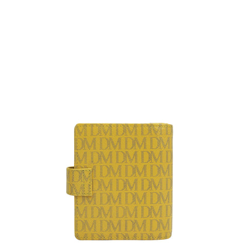 Monogram Leather Ladies Wallet - Minion