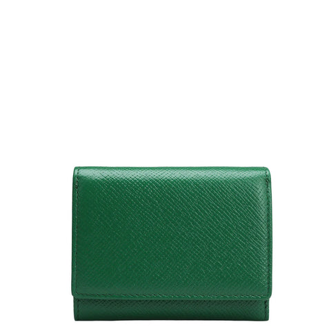 Franzy Leather Ladies Wallet - Emerald Green