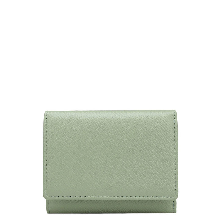 Franzy Leather Ladies Wallet - Mint