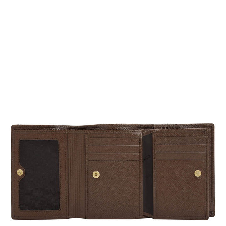 Croco Leather Ladies Wallet - Date