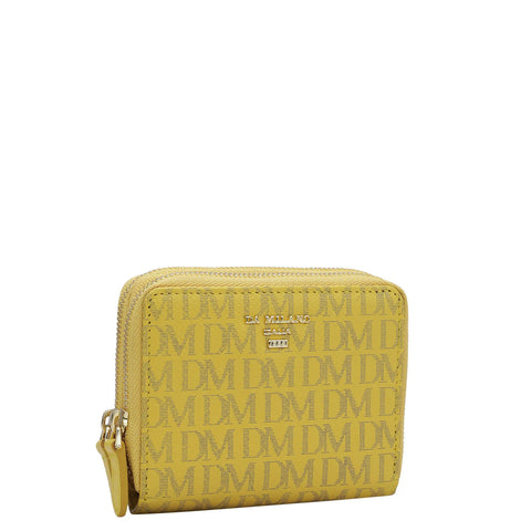 Monogram Leather Ladies Wallet - Minion