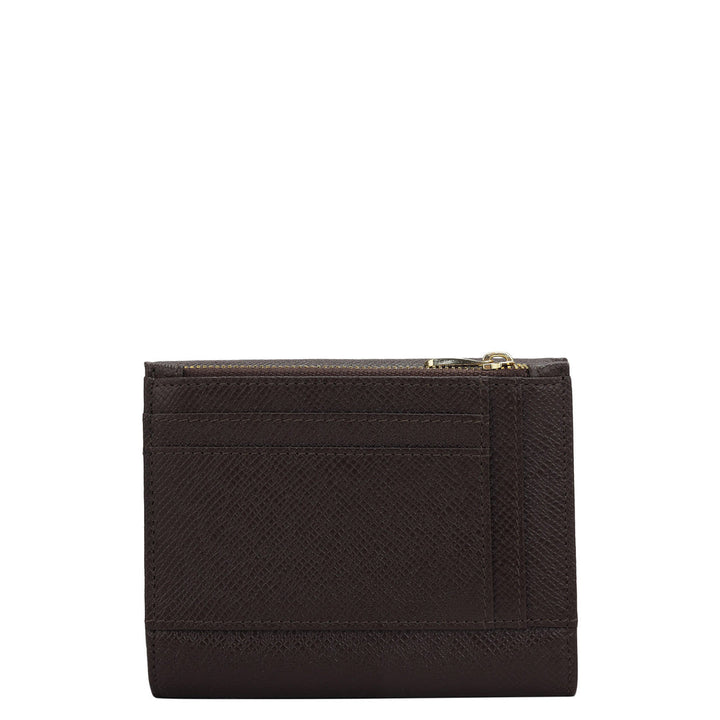 Franzy Leather Ladies Wallet - Chocolate