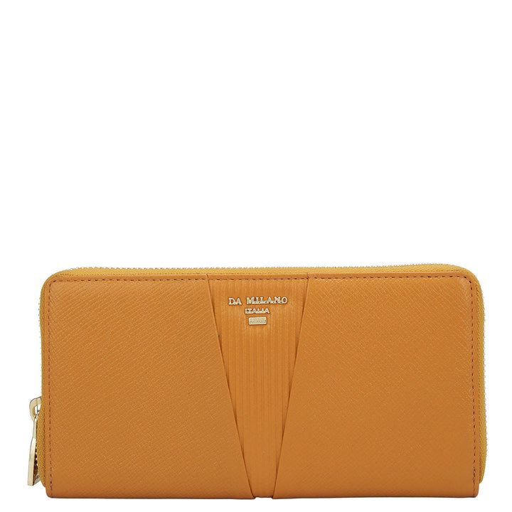 Franzy Leather Ladies Wallet - Flame
