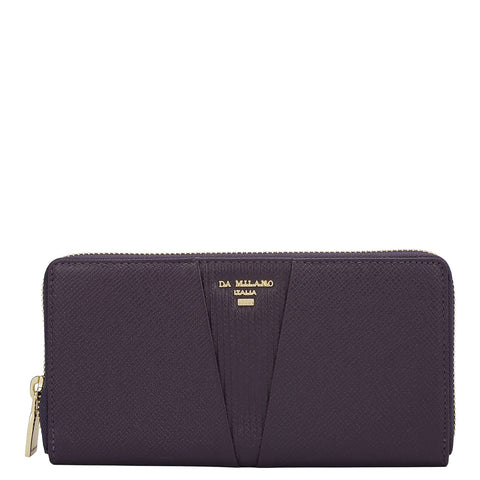 Franzy Leather Ladies Wallet - Grapevine