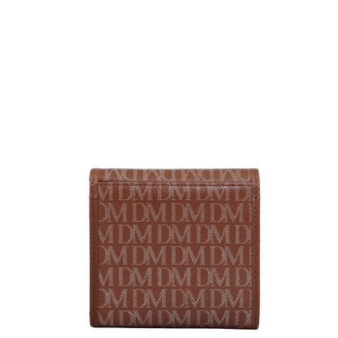 Monogram Leather Ladies Wallet - Date