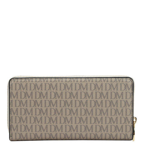 Monogram Franzy Leather Ladies Wallet - Chalk