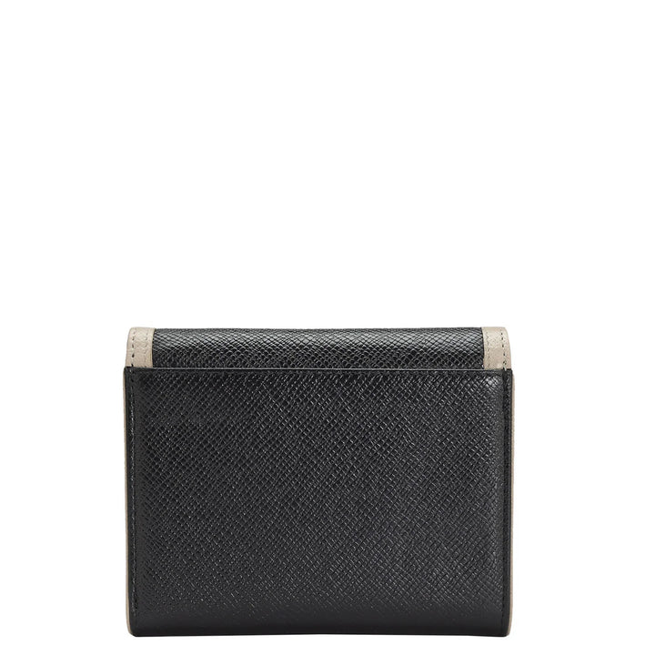 Franzy Leather Ladies Wallet - Black