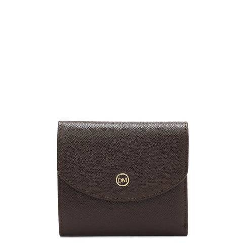 Franzy Leather Ladies Wallet - Chocolate