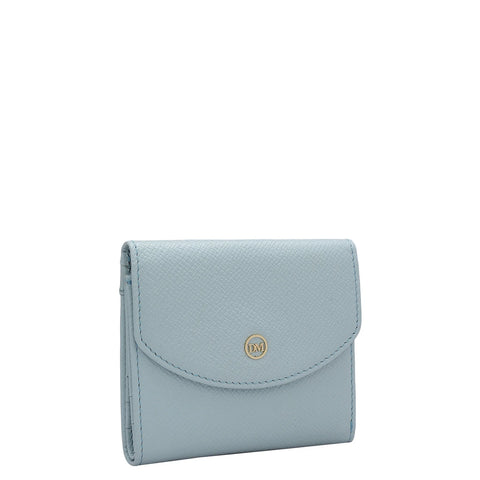 Franzy Leather Ladies Wallet - Cloud Blue