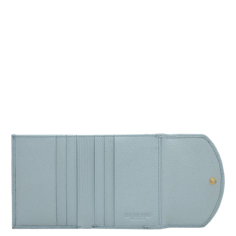 Franzy Leather Ladies Wallet - Cloud Blue