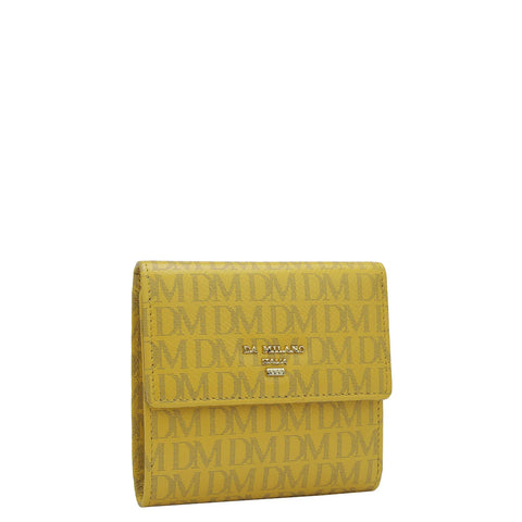 Monogram Leather Ladies Wallet - Minion