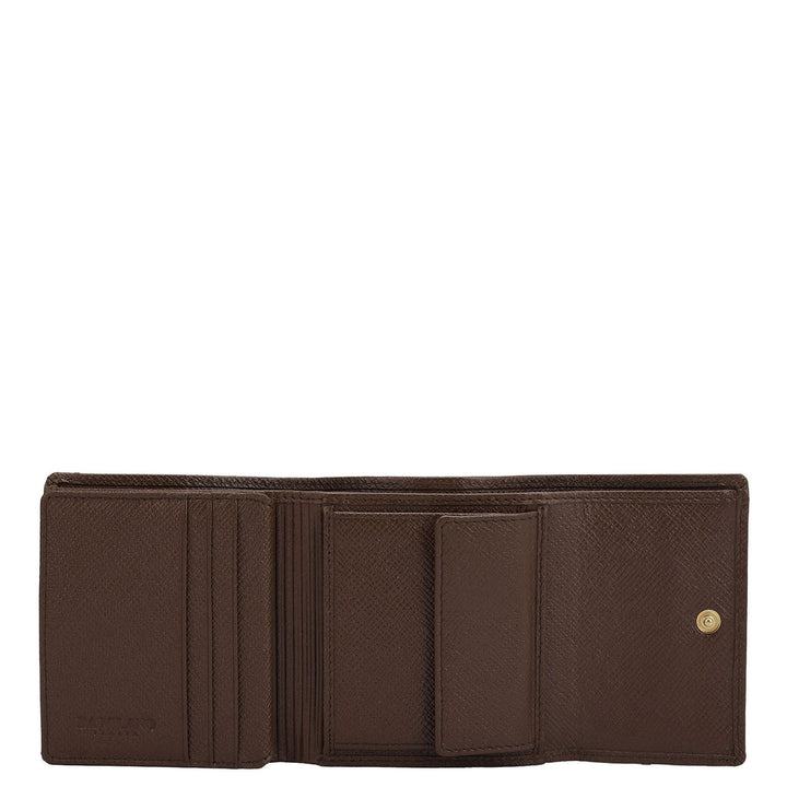 Croco Leather Ladies Wallet - Date