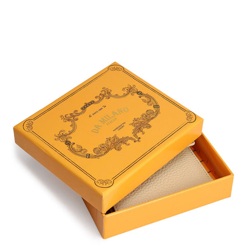 Wax Leather Ladies Wallet - Dove