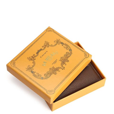 Wax Leather Ladies Wallet - Mocha