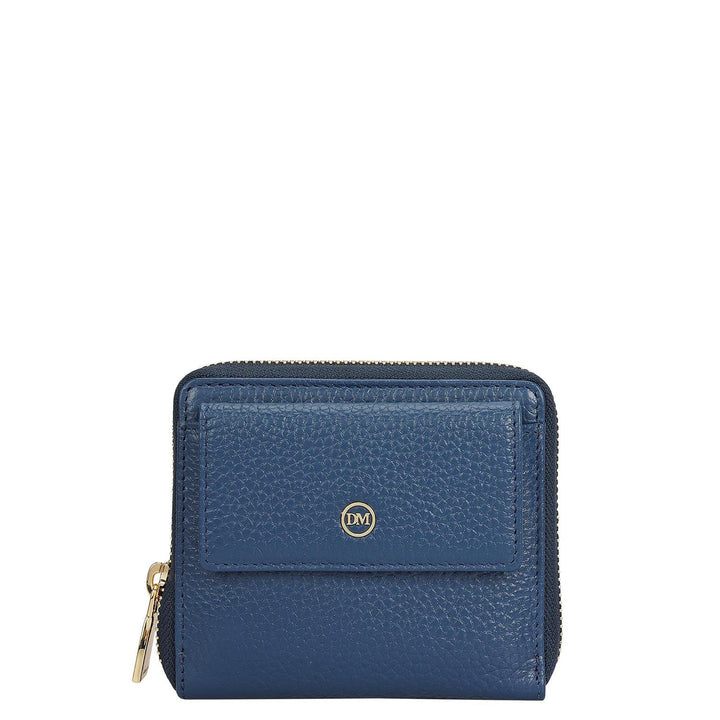 Wax Leather Ladies Wallet - Twilight