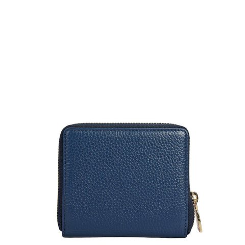 Wax Leather Ladies Wallet - Twilight