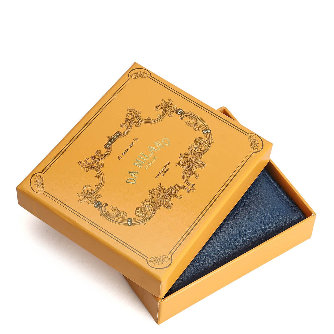 Wax Leather Ladies Wallet - Twilight