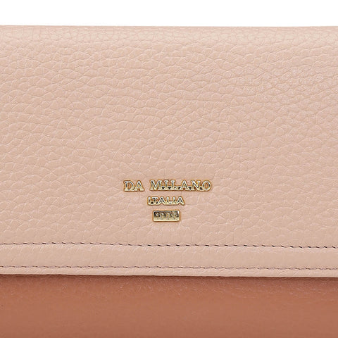 Wax Leather Ladies Wallet - Feather & Terracotta