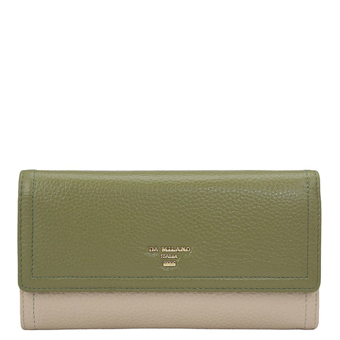 Wax Leather Ladies Wallet - Fern & Dove