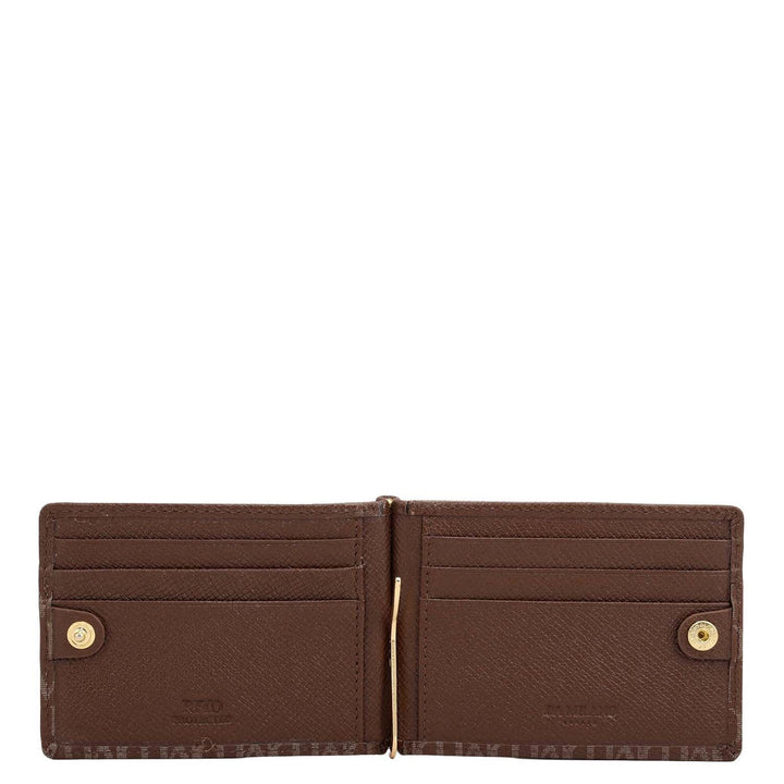 Monogram Franzy Leather Money Clip - Date