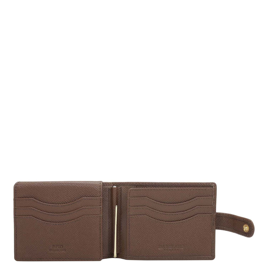 Franzy Leather Money Clip - Date