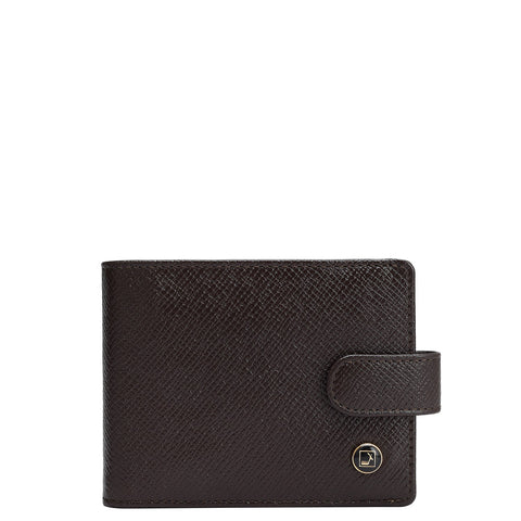 Franzy Leather Money Clip - Chocolate