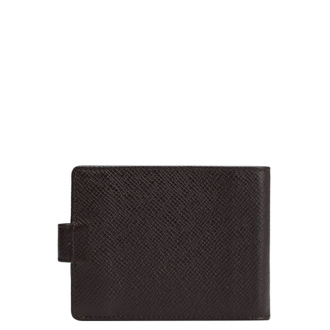 Franzy Leather Money Clip - Chocolate
