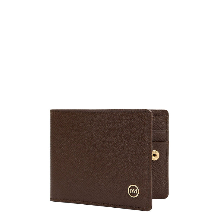 Franzy Leather Money Clip - Walnut