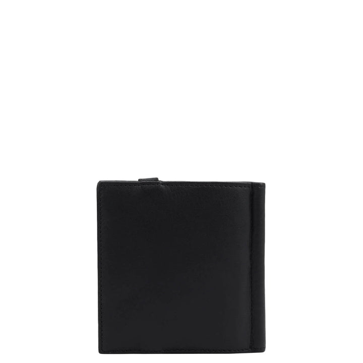 Calf Leather Money Clip - Black