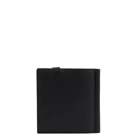 Calf Leather Money Clip - Black