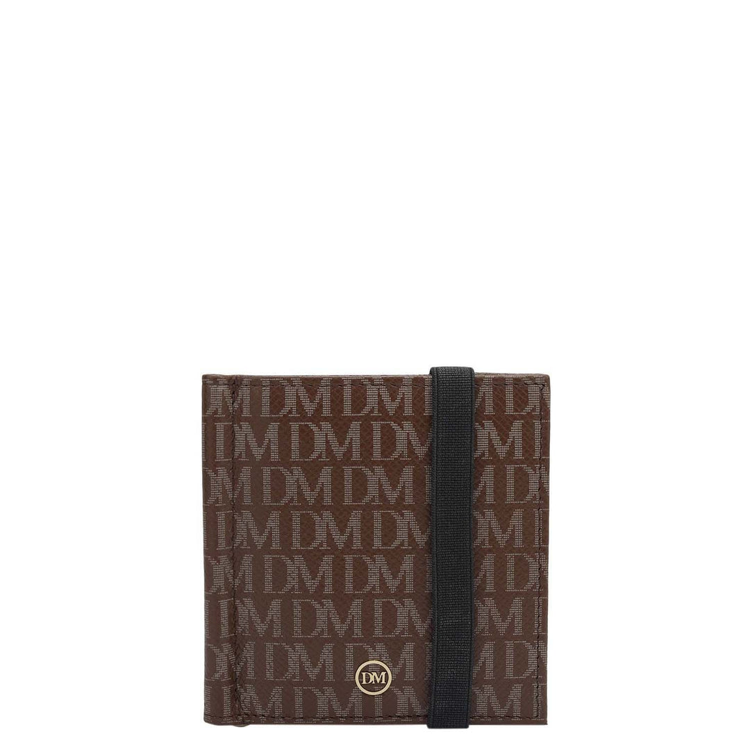 Monogram Leather Money Clip - Date