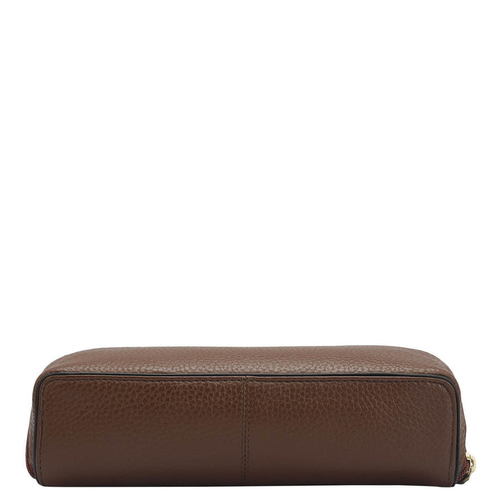 Wax Leather Multi Pouch - Espresso