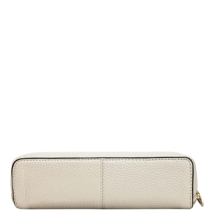 Wax Leather Multi Pouch - Khaki