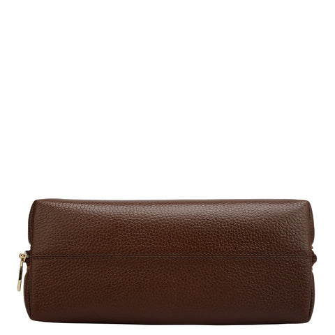 Wax Leather Multi Pouch - Espresso