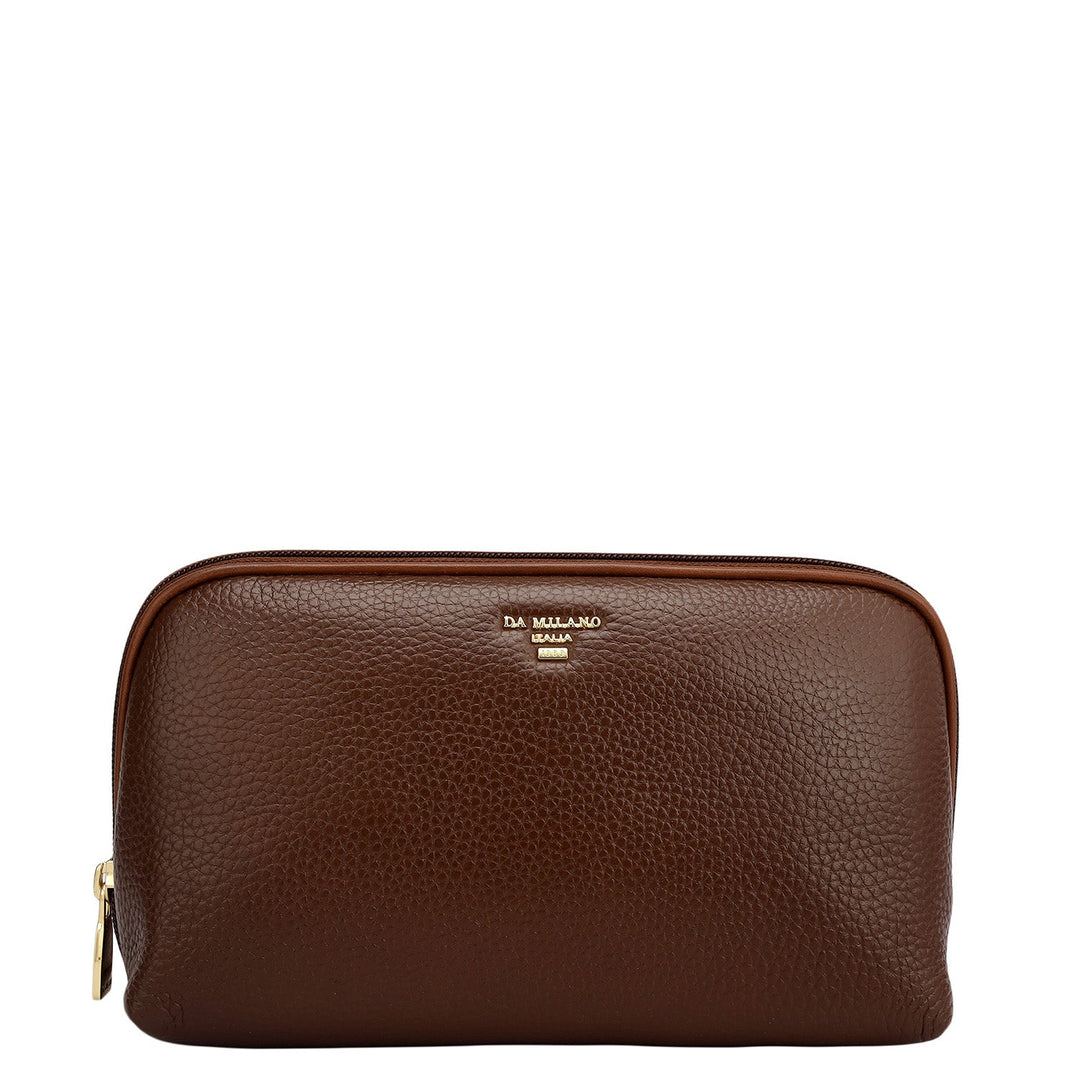 Wax Leather Multi Pouch - Espresso