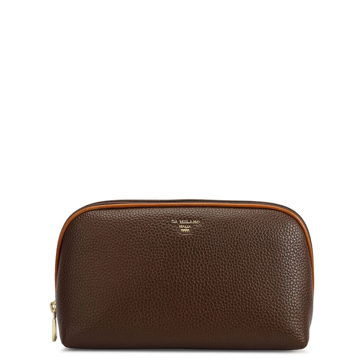 Wax Leather Multi Pouch - Mocha
