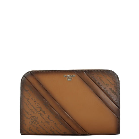 Signato Leather Multi Pouch - Cognac
