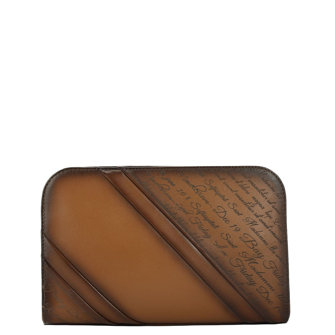 Signato Leather Multi Pouch - Cognac