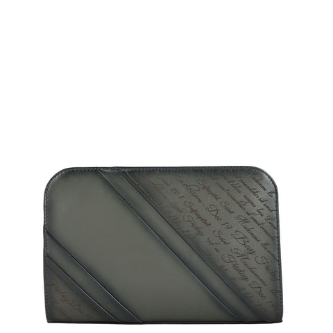 Signato Leather Multi Pouch - Grey